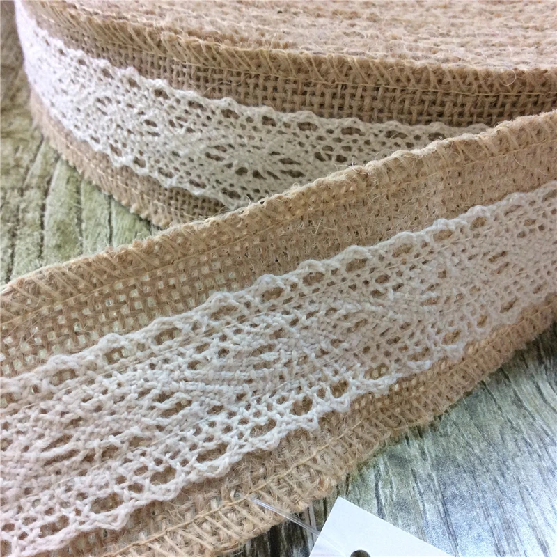 2017 DIY винтажное свадебное украшение одежда кружевной букет аксессуары Hessian