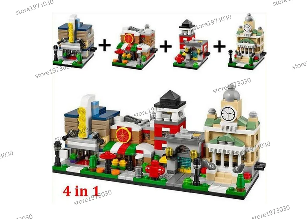 

New Model building kits compatible with lego city series 3D blocks Educational toys hobbies for children