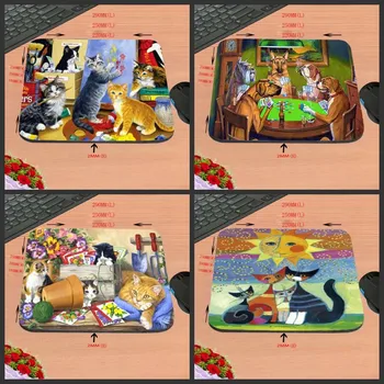 

Cat Dog Animal Party Fashionable New Arrival Cool Game Custom Design Rectangle Gaming Computer Mouse pads Customized Support
