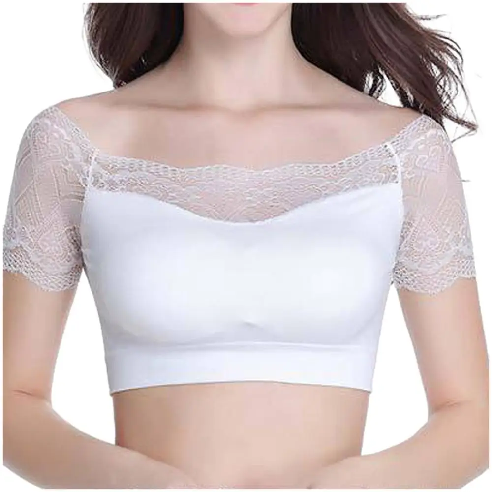

tube top Women Sexy bra Seamless A Chest Pad Wearing Sports Underwear tube bra ladies off shoulder crop top women Tops hot BR3