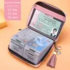 Fashion Card Bag Women Men Credit Card Holder Genuine Leather Large Capacity Business ID Holders Organizer 20 Bit/40 Bit/60 Bits ► Photo 2/6