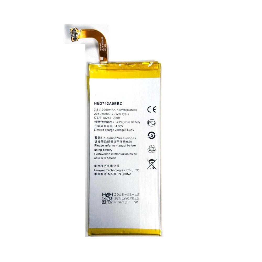 New High Quality 2000mah Hb3742a0ebc Battery For Huawei Ascend G6 Ascend P6 P6 U06 P6 C00 P6 T00 Tracking Code Hb3742a0ebc Battery Battery For Huaweibattery For Aliexpress