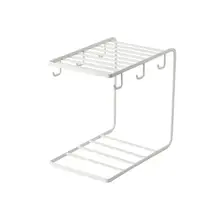 Чашка тарелка-Органайзер держатель Органайзер контейнер кухонный счетчик сушильная Полка Органайзер держатель кружки(белый