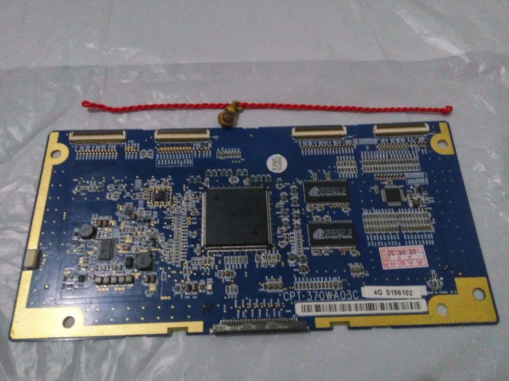 

Original logic board cpt 370wa03c 4g connect with T-CON connect board