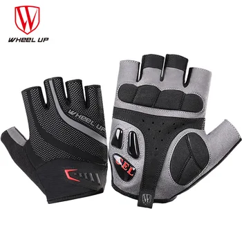 

Wheel Up Cycling Gloves Half Finger Sport Gloves Guantes Ciclismo GEL Shockproof Mountain Road Bike Gloves Bicycle Accessories