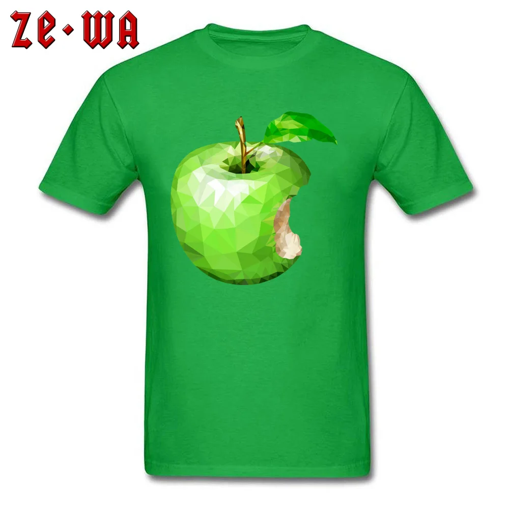  Personalized Tops Tees Family Short Sleeve Man T Shirt TpicOriginaltitle Casual Summer/Fall Tshirts Round Neck apple 1590131_960_720 green