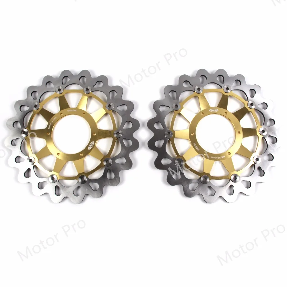 Для Honda VTR 1000 SP1 RC51 2000-2004 ротор дисковых передних тормозов диск Аксессуары для мотоциклов VTR 1000 2001 2002 2003 CBR1000RR