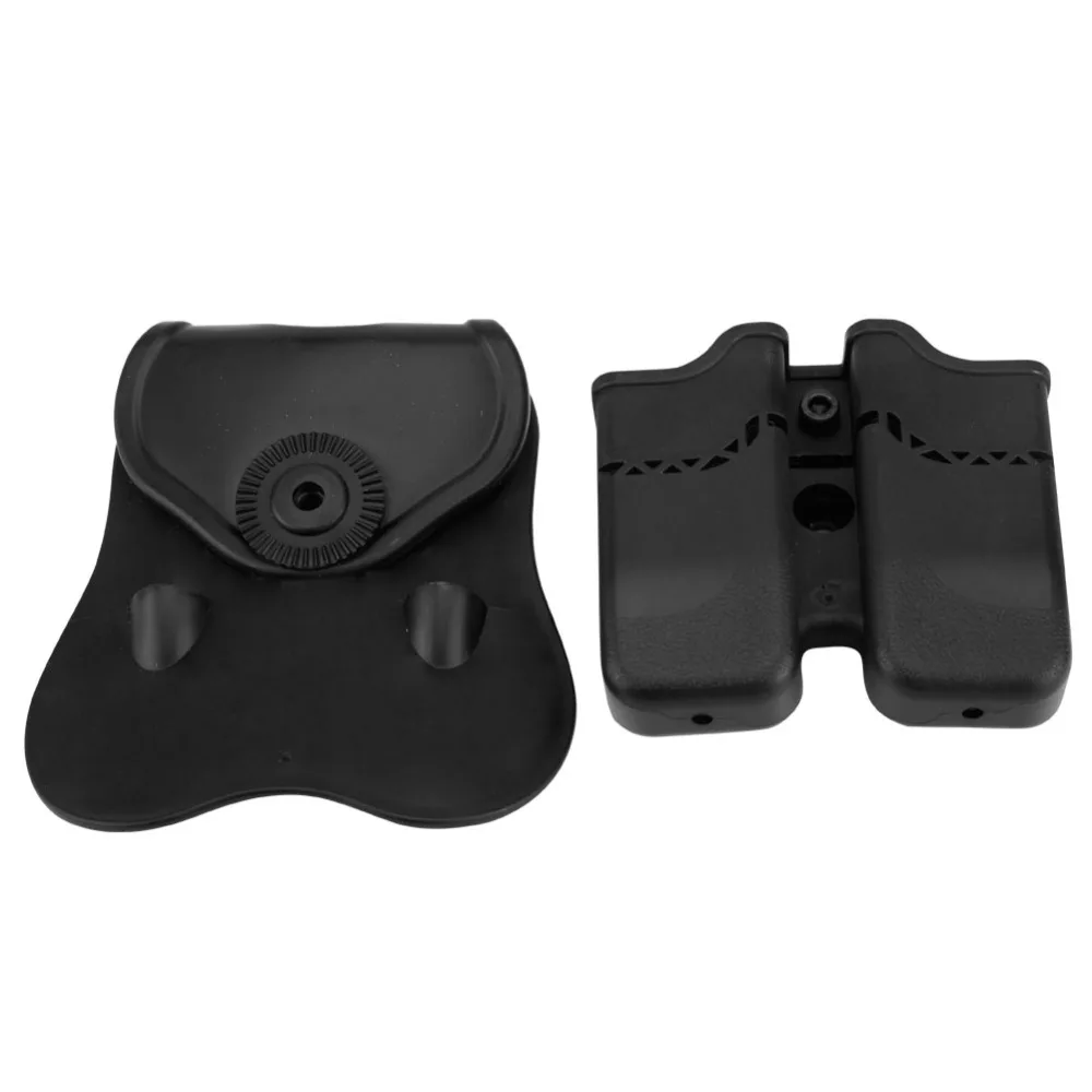 Тактический Съемный ремень кобура двойной стек подсумок с веслом для Glock H & K