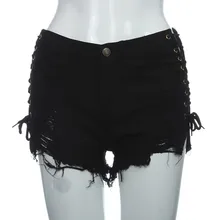 CHAMSGEND джинсы для женщин s модные летние женские рваные джинсы с высокой талией джинсовые шорты Горячие Брюки July12