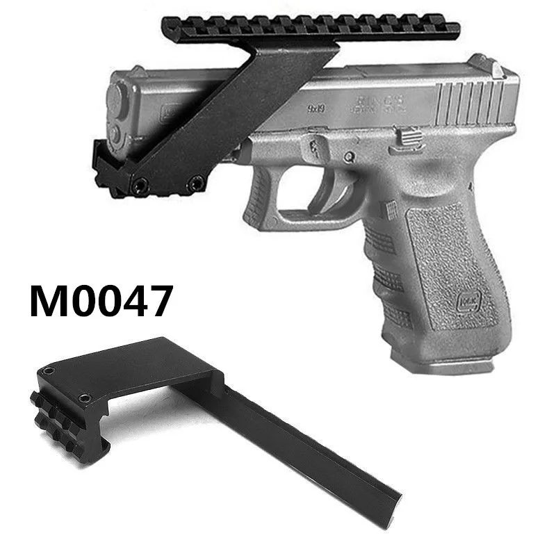 Universal Tactical Pistol Scope Laser Flashlight Adptor Rail Mount