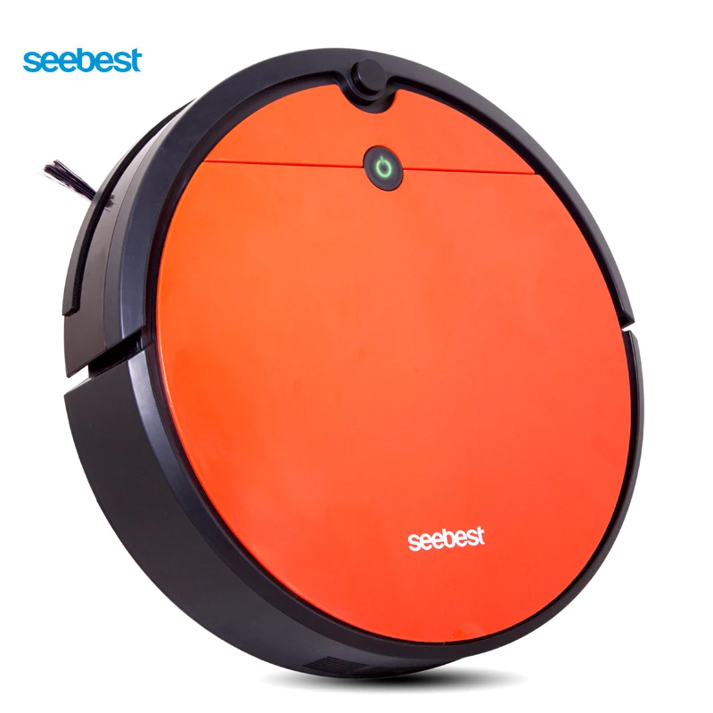 Koop Seebest D751 Turing 1.0 Plus Gyroscoop Navigatie Robot Stofzuiger met Geplande Schoon Route, Nat Dweilen