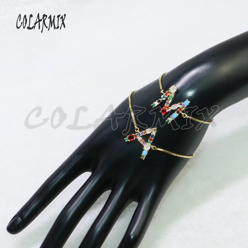 Браслеты в виде букв и алфавитов 10 шт. браслеты лампочек оставьте сообщение на