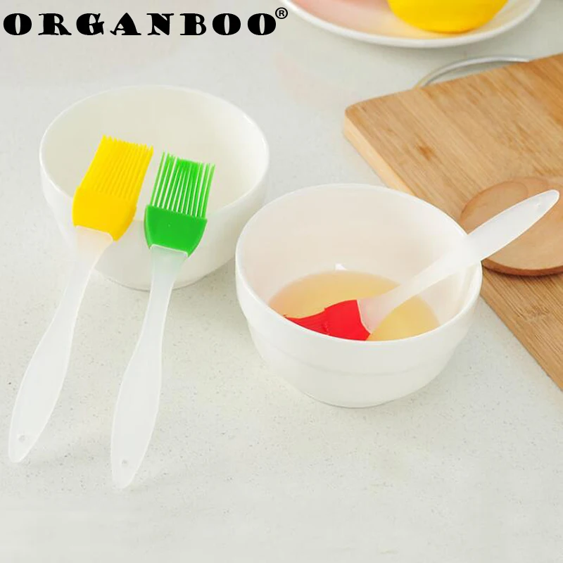 ORGANBOO силиконовая масляная щетка высокотемпературная маленькая кисть для