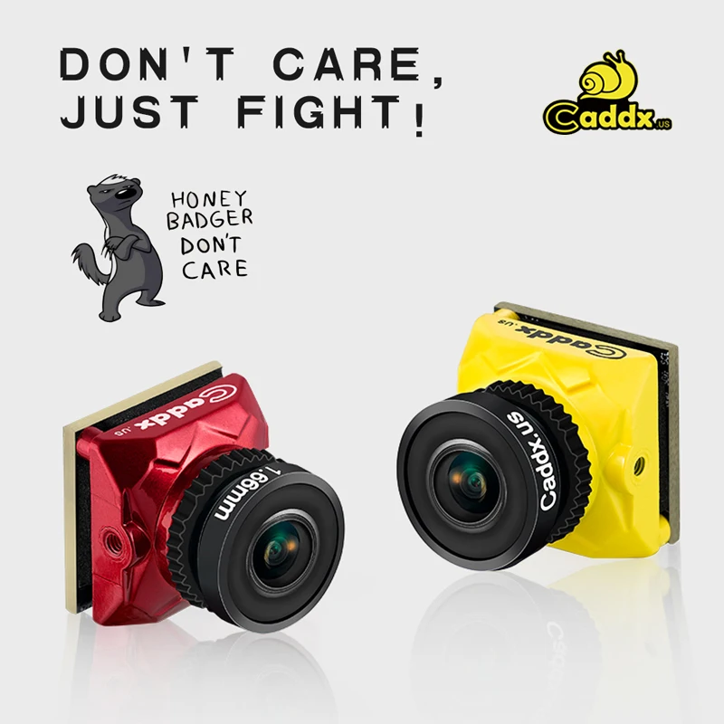 Caddx Ratel FPV камера 1/1. 8 ''Starlight HDR OSD 1200TVL NTSC/PAL 16:9 4:3 switchable1.66 мм 2 1 объектив для RC