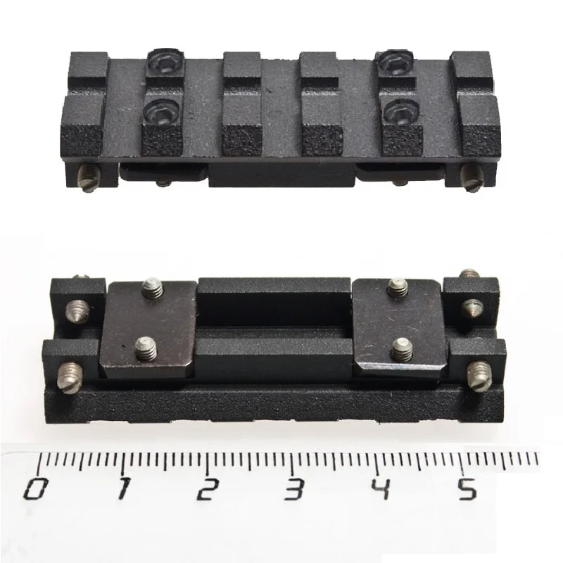 IZH 27 / MP 153 155 233 TOZ 120 MTs21 12 вентилируемая ребристая рейка Weaver Picatinny mount Black|Кронштейны