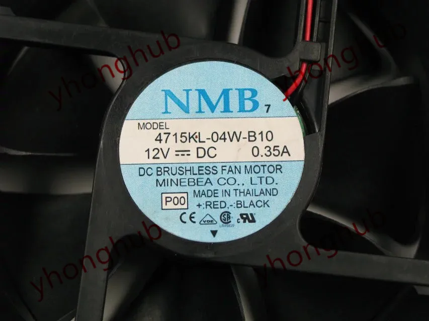 NMB MAT 4715KL 04W B10 P00 DC 12V 0.35A 120x120x38 мм вентилятор охлаждения сервера|square fan|server fandc fan 12v |