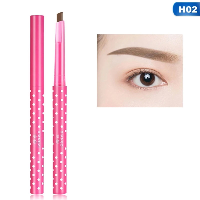 1 PC Black Wave Point Liquid Eyebrow Pencil Waterproof Long-lasting Eye Pencil Beauty Makeup Cosmetics Drop - Цвет: 02