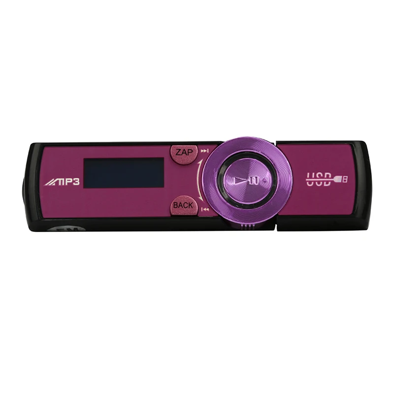 Мини Клип Mp3 USB ЖК-экран Поддержка 8 Гб флэш TF плеер MP3 Музыка FM радио мини музыкальный плеер - Цвет: pink