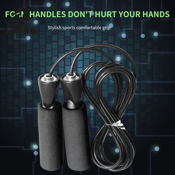 

FDBRO 2019 Exercise Equipment Adjustable Boxing Skipping Sport Jump Rope Bearing Skip Rope Cord Speed Fitness Aerobic Jumping
