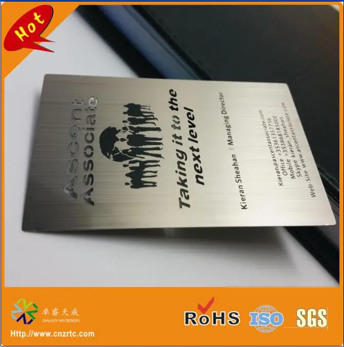 stainless steel metal card 5