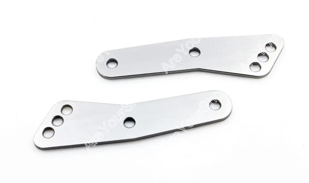

Areyourshop Motorcycle Lowering Links For Honda CBR F4 1999-2000 CBR F4i 2001-2006 Moto Scooter Black Chrome Accessory