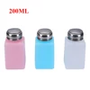 100ML 200ML 250ML Empty Liquid Alcohol Press Bottle Glue Residue Remover Clean Tool Portable Dispenser Pump Bottle ► Photo 3/6