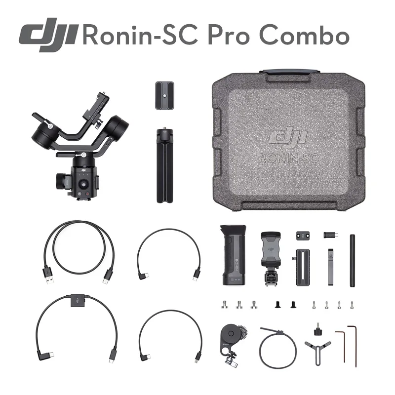 DJI Ronin SC/Ronin-SC Pro Профессиональные комбинированные Камера Управление 3-осевая стабилизация весом более 2 кг тестирование нагрузки Ёмкость - Цвет: Ronin-SC Pro Combo