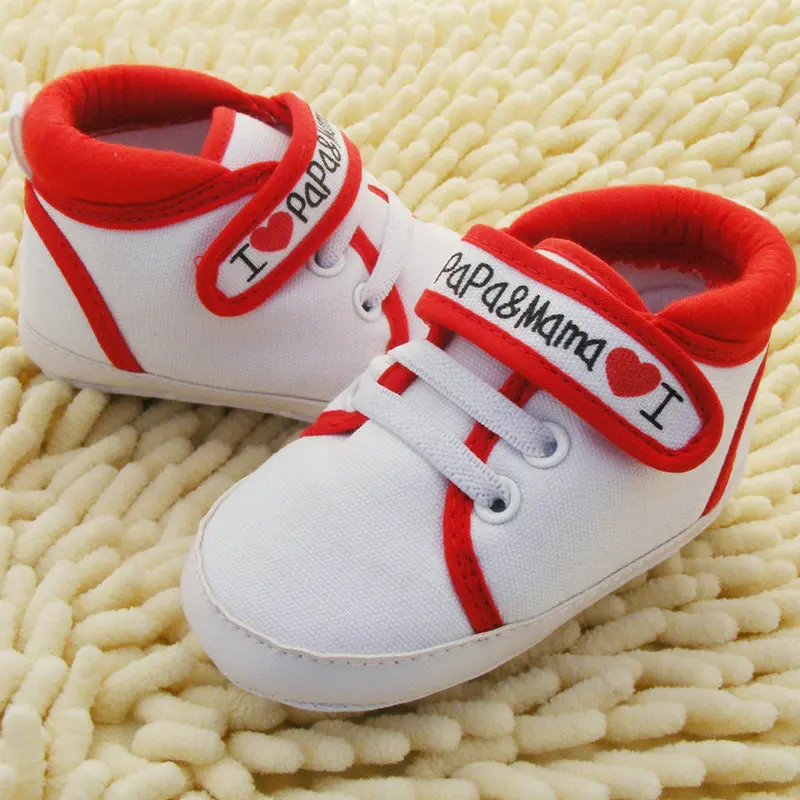 Для малышей для мальчиков и девочек мягкая подошва холст кроссовки для детей обувь для новорожденных 0-18 м