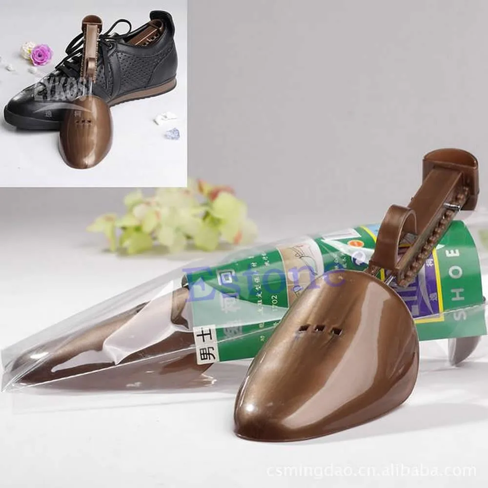 

Hot Men Women Shoes Tree Keepers Support Stretcher Plastic Adjustable Shoe Shapers