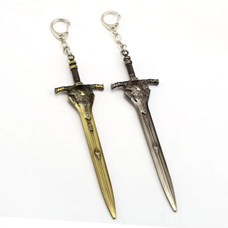 

Dark Soul 3 Keychain Sword Anime Figure Toy Retro Metal Alloy ARTORIAS Sword Model Collection Toys Birthday Cosplay Jouet