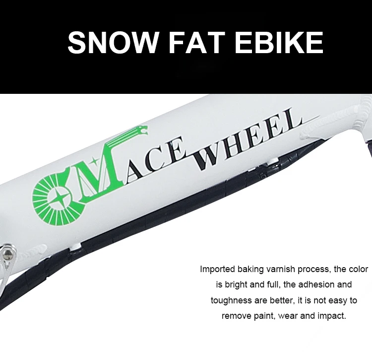 Cheap Inch Bicycle 15ah Frise Of 48 V Lithium Battery 500 W Engine Rear Wheel Speed 40 Km / H Maximum Range Of 50 - 60 Km - Fat Snow 20