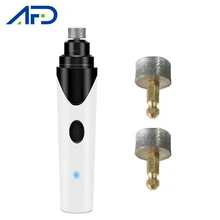 Перезаряжаемая машинка для стрижки ногтей для собак с зарядкой от usb, машинка для стрижки ногтей для домашних животных, электрическая машинка для стрижки собак, кошек, лап, инструменты для ухода за ногтями, Сменная головка