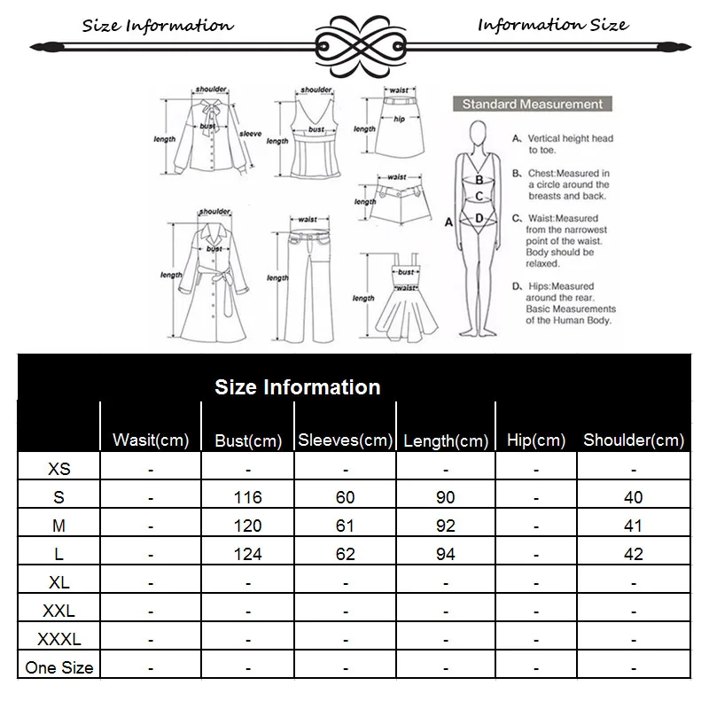size information