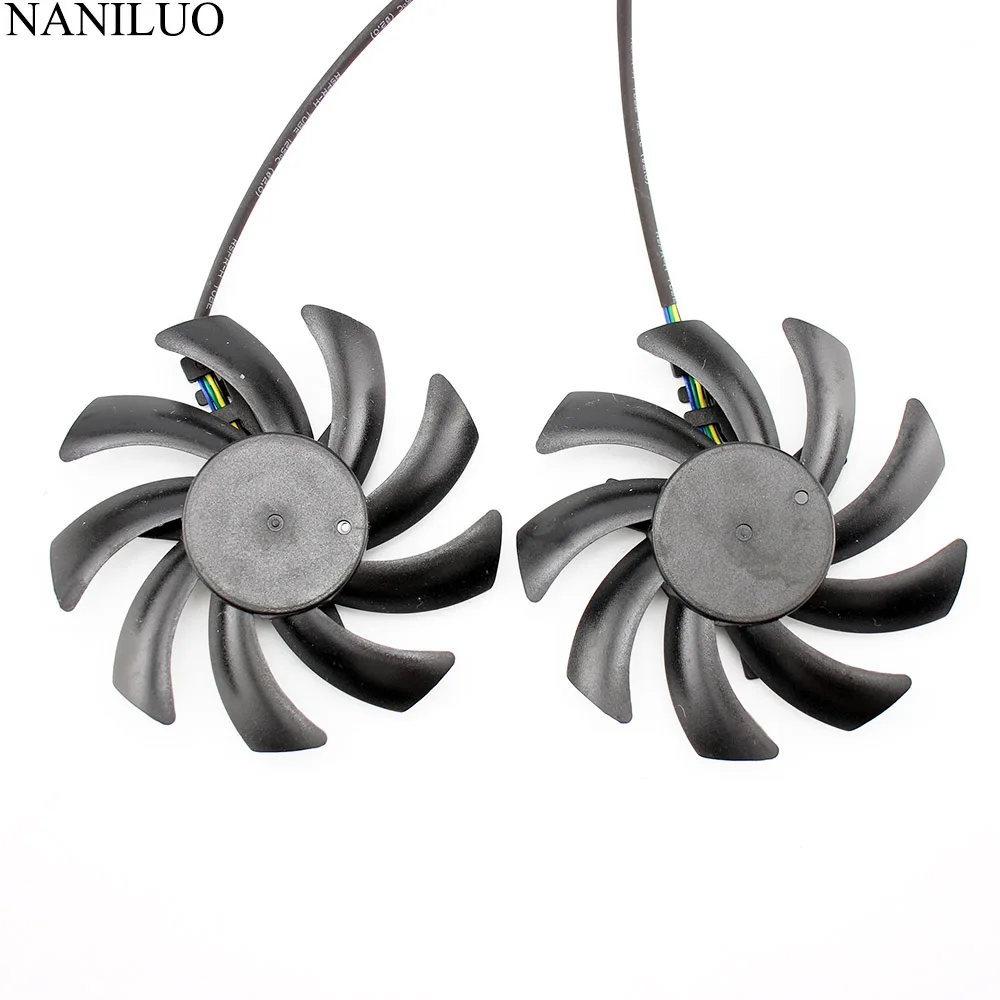 2pcs/set FDC10H12S9-C R9-270/290/390X VGA GPU Cooler Graphics Fan For XFX R9 285/280/290/290X/280X RX 480/470 Video Card Cooling