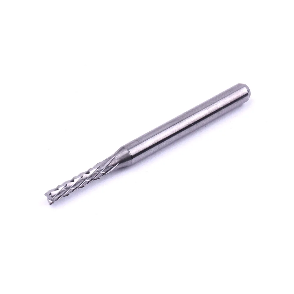 

New 1PCS Left-hand Milling cutter shank diameter 3.175mm blade outer diameter 1mm, 1.5mm, 2mm Tungsten steel Milling Cutter