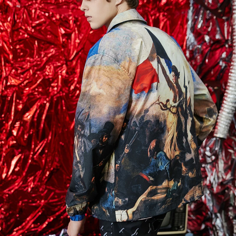 Plegie Turn-down Collar Vintage Full Printed Mens Jackets Coats 2018 Autumn Fashion Casual Streetwear Hip Hop Jacket Windbreaker Plegie Turn-down Collar Vintage Full Printed Mens Jackets Coats 2018 Autumn Fashion Casual Streetwear Hip Hop Jacket Windbreaker