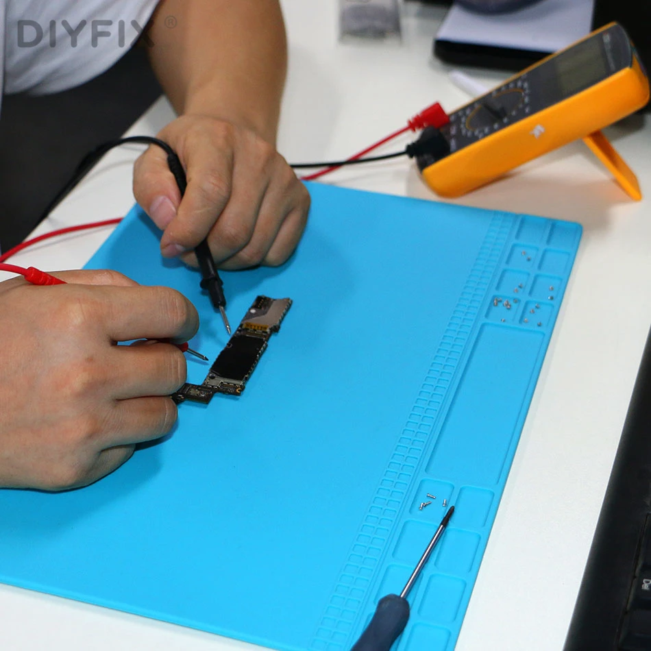 Ремонтная станция DIYFIX 35x25 см теплоизоляционная Силиконовая накладка тепловая