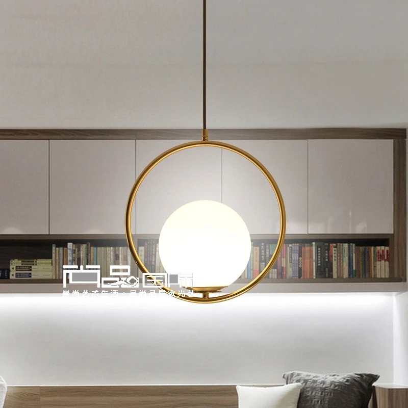 

LED Postmodern Nordic Iron Glass Bubbles Designer LED Pendant Lights For Dinning Room kitchen Restaurant Suspension Luminaire
