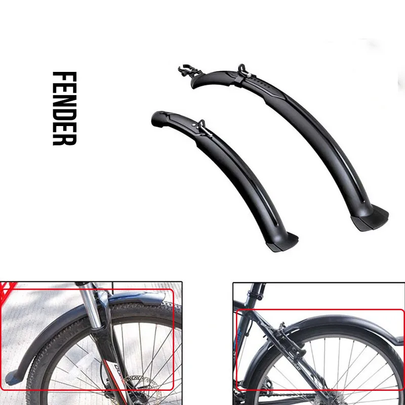 Bicycle mudguard mountain bike extended Mud Guard cycling equipment