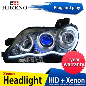 

Car custom Modified Xenon Headlamp for Toyota Reiz MARK X 2005-09 Headlights Assembly Car styling Angel Lens HID 2pcs