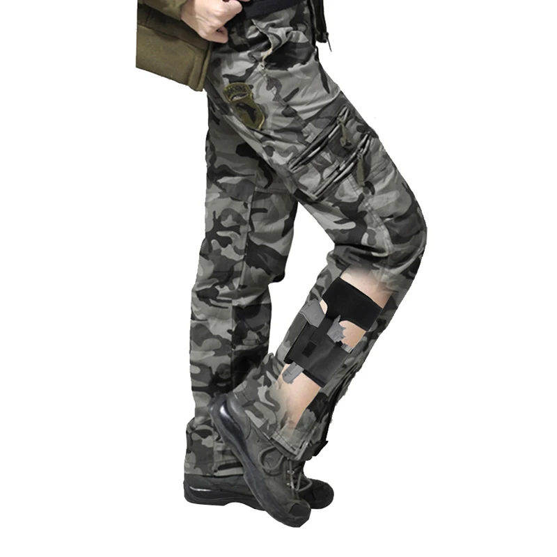 Concealed Ankle Leg Holster Foot Folding Stealth Gun Holster Breathable for Glock 17 19 22 23 Ruger Lcp Sig 9mm Gun Pistol RL31-0028 (10)