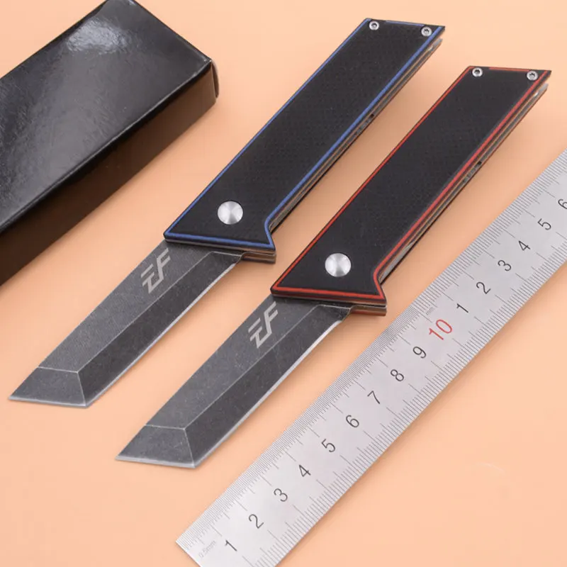 

Eafengrow 1961 ball bearing Folding D2 Steel G10 Camping Hunting Survival Outdoor EDC Tool Utility Kitchen Knife