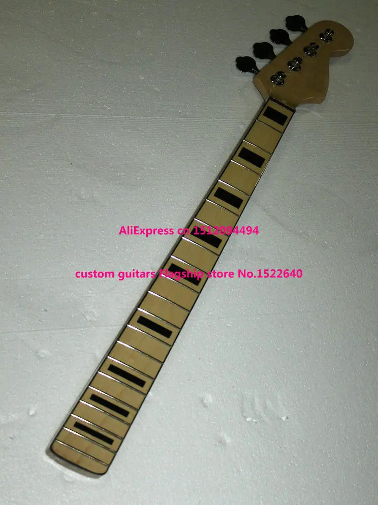 Buy Custom 4 Strings Electric bass Neck Guitar Necks