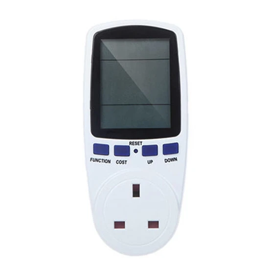 

UK Plug Power Energy Meter Test Tools Digital Voltmeter Wattmeter Electronic Power Analyzer Energy Meter Measuring Outlet Socket