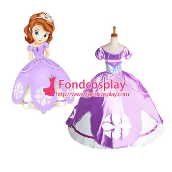 

Junior Sofia The First Princess Dress Cosplay Costume Custom-made[G1023]