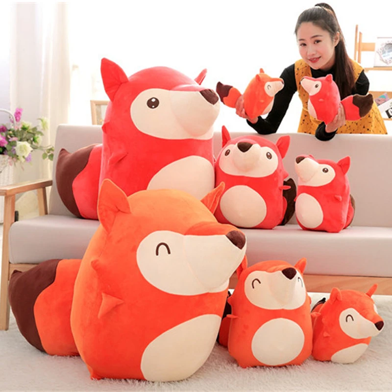giant fox stuffed animal