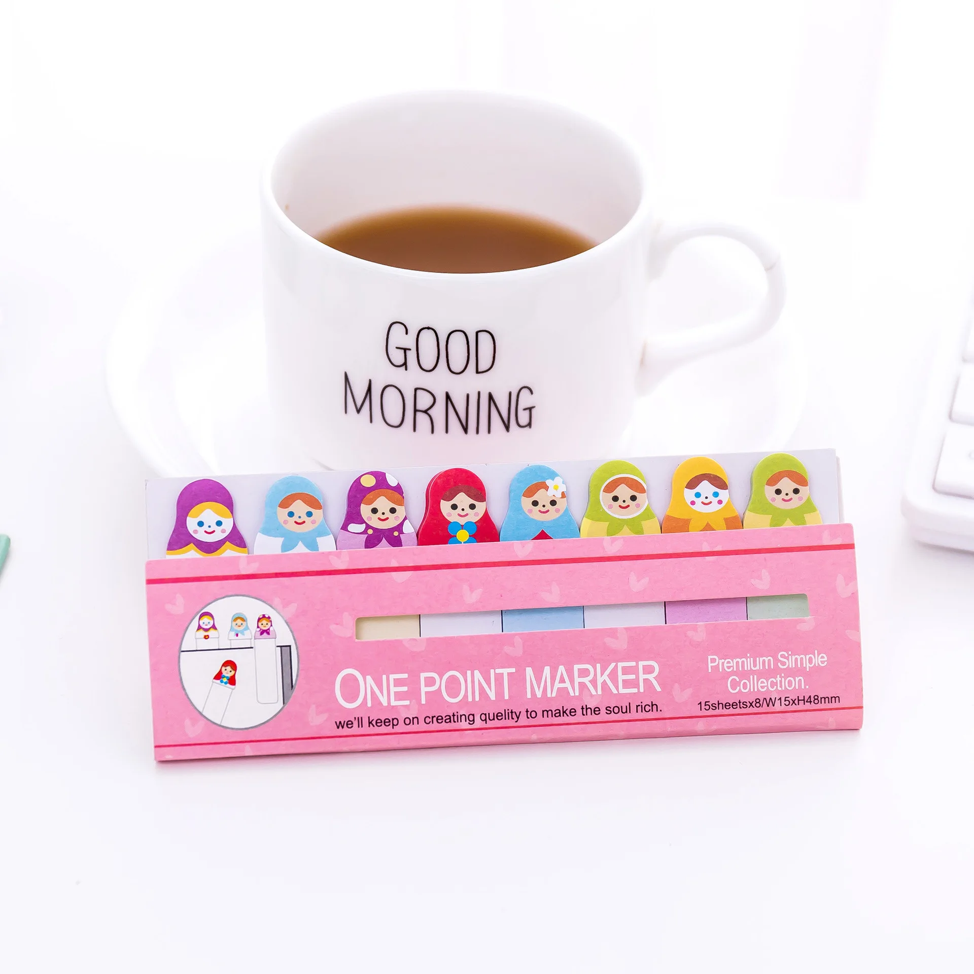Kawaii блокнот для заметок, креативные милые животные, Липкие заметки, индекс, он, планировщик, канцелярские товары, школьные принадлежности, бумажные наклейки - Цвет: 6