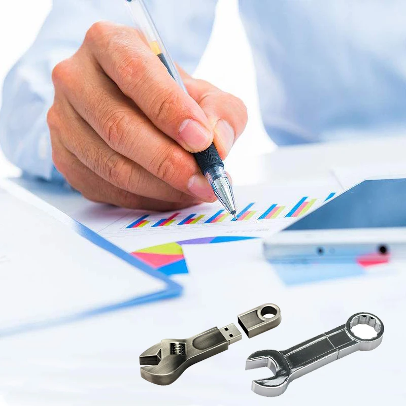Wrench Tool metal pen drive usb flash 4GB 8GB 16GB 32GB usb flash drive flash disk memroy card flash card memory usb thumb drive