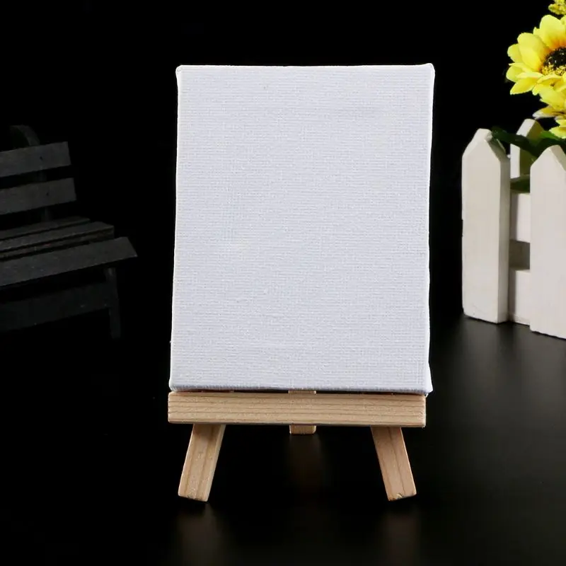 Mini Natural Wood Cotton Easel Art Painting Wedding Party Craft  used in Frame Display Holder