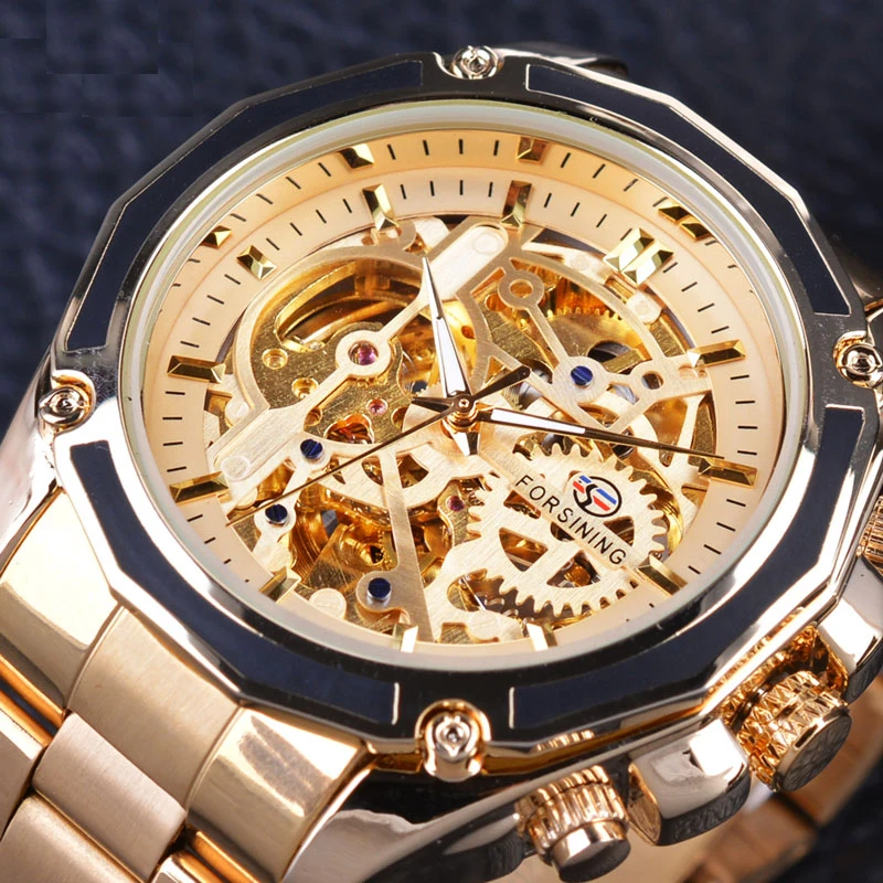 الذهب ساعات رجالية التلقائية الميكانيكية الهيكل العظمي ووتش الرجال الصلب ساعة اليد الذكور relogio masculino الذهب ساعات رجالية التلقائية الميكانيكية الهيكل العظمي ووتش الرجال الصلب ساعة اليد الذكور relogio masculino